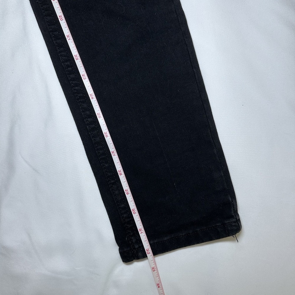 Tailor Vintage Men's 32x32 Black Denim Jeans Connecticut Bristol Skinny Fit - Picture 11 of 12